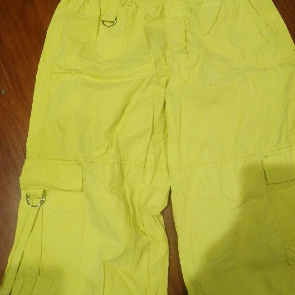 Wild Fable Bright Yellow Wide Leg Pants - Picture 2 of 5